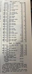 21 ALBUM PAGES BAUTENSERIE 1948 SORTED USED 1149