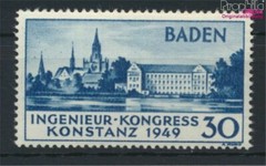 Franz. Zone-Baden 46I MNH 1949 Constance (9108971
