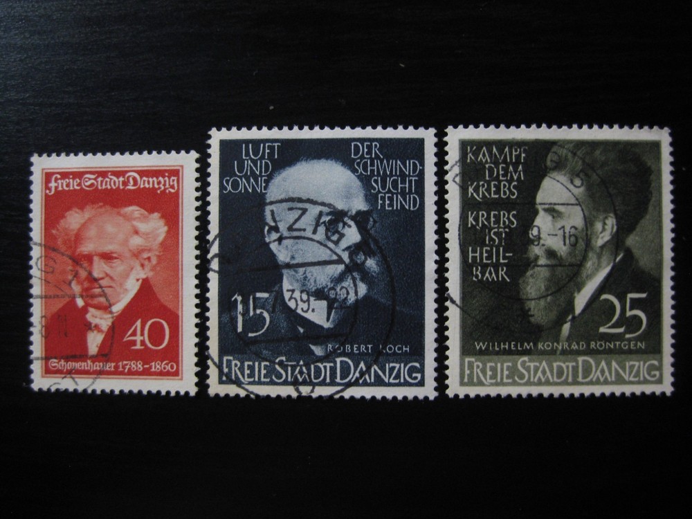 DANZIG GDANSK scarce used stamp lot! CV $12.00