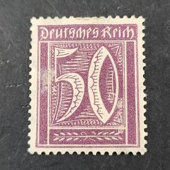 Germnay-Deutsches Reich-50 Pfennig-1921