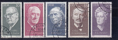 DDR used 1731-5 SC 1349-53 PFamous people- Schliemann