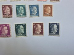 18 Germany World War II Occupation In Ostland 1941 Stamps Overprinted