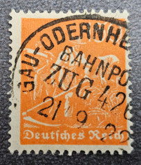 Stamp Germany Reich 150 Pfennig 1922 Infla Berlin Mi. Nr. 169 [🇩🇪39147-12]