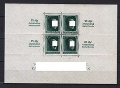#25p GERMANY REICH Mi. # BLOCK 9 MINT NEVER HINGED