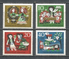 Germany Bundes rep. 1962 year MNH(**) Michel# 385-388