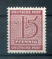 SBZ 133Xb Colore MNH Mint BPP 25EUR BPP Signature