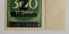 GERMANY ~ Deutrches Reich ~ 2 Millionen/300 Mark ~ Cancelled/Posted ~ c.1923