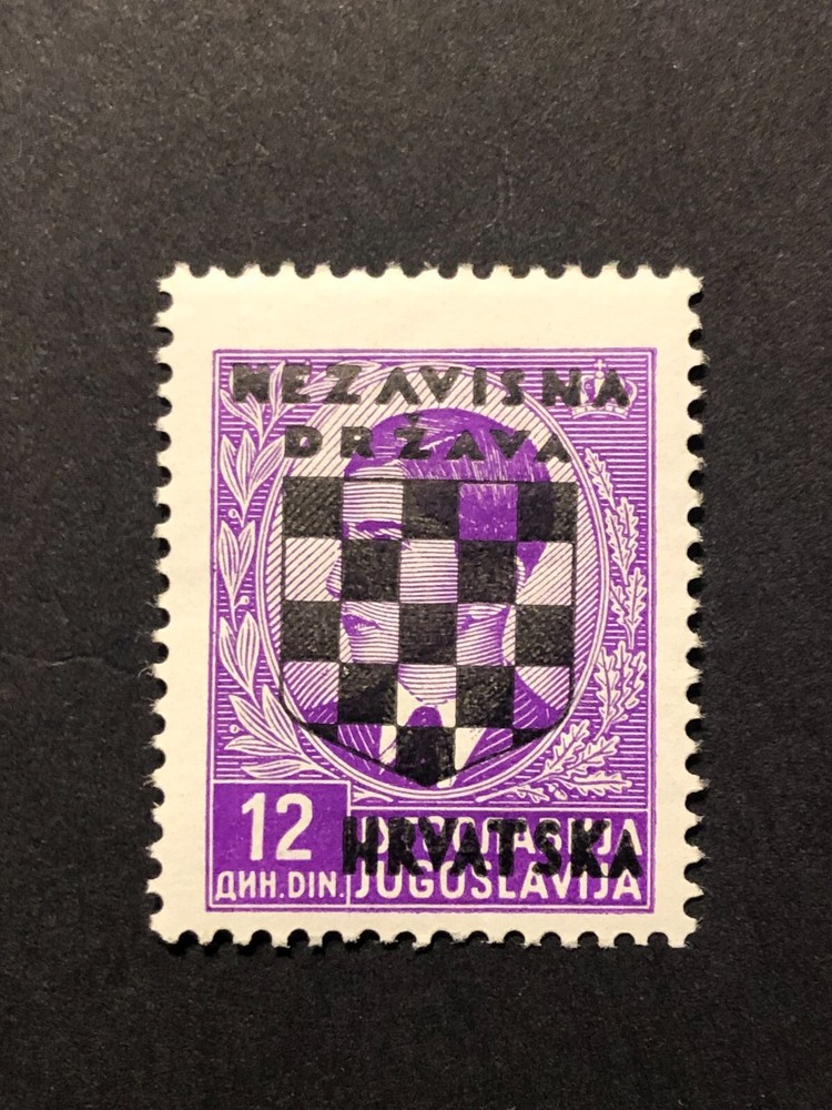 GERMANY CROATIA WWII-GERMAN OCCUPATION, 12 Din. MNH /s3 #126