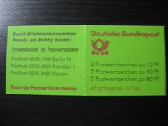 GERMANY Mi. #MH 25bv scarce mint MNH stamp booklet! CV $8.50