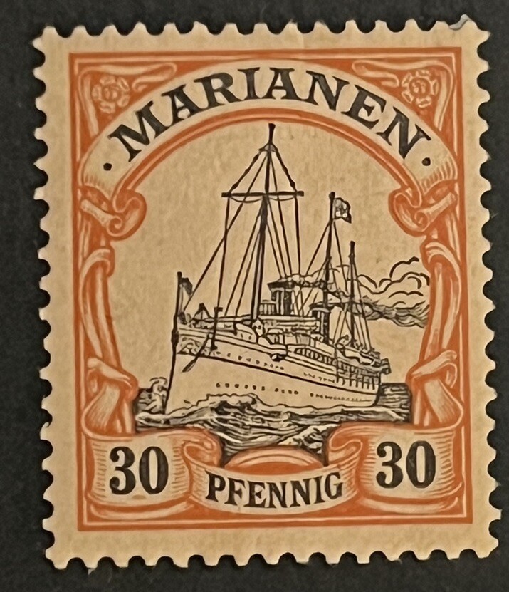 Travelstamps: GERMANY MARIANEN STAMPS Kaiser’s Yacht Mint OG H UNWMK