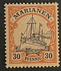 Travelstamps: GERMANY MARIANEN STAMPS Kaiser’s Yacht Mint OG H UNWMK