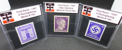*Matched* 6 Pfg WW2 Hitler Swastika Eagle Stamp Set MNH Nazi Germany Lot WW2