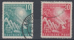 WEST GERMANY 1949 OPENING OF PARLIAMENT FINE USED (ID:455/D11278)