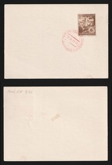 Germany Czechoslovakia 1939 leader, Chancellor Visit Prague Praha Card