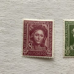 1949 German Stamps Set of 4 „Charity Stamps“ – Uncancelled