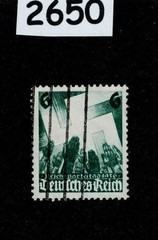 Used Stamp Sc 479 Party congress at Nuremberg Germany 1936 #2650