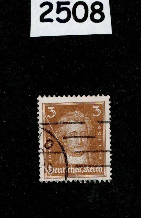 Used Stamp Sc 351 Johann von Goethe 1926-1927 German republic #2508