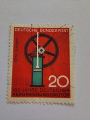 GERMANY DEUTSCHE stamps, mix of 6 stamps between the years 1959-1974.