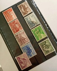 Complete Set German 1939 Deutsches Rhiech WW2 Winterhilfswerk & 5 1940 Stamps