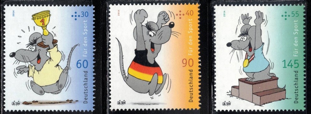 2012 Germany Fur den Sport MNH Soccer Olympic Games Tennis