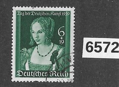#6572 Used stamp B146 / 1939 Venetian woman Culture Fund / Germany Third Reich