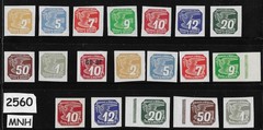 MNH stamp sets 1939 1940 & 1943 Newspaper German Occupation of BaM WWII #2560