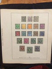 1945 A.M.G. ISSUES GERMAN PRINT POSTAGE STAMPS “VERY RARE” USED 80Pfg