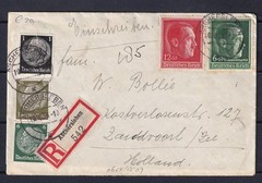 Germany 1938 Aschersleben-Zandvoort, Censored. Cover