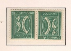Germany – 1921 ZdMiNr. K6, 30pf+30pf, tete-beche pair (MNH)