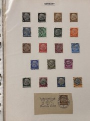 Germany DEUTCHE REICH TO 1960 STAMP COLLECTION IN ALBUM (61 Pages)
