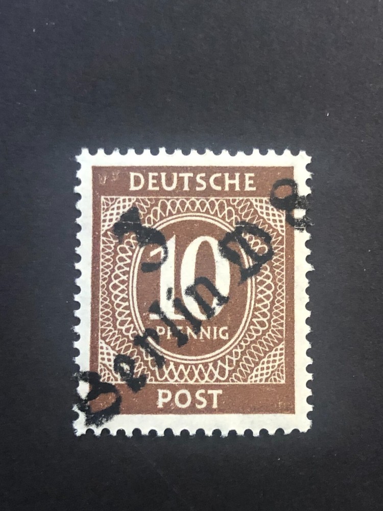 Germany 1948 Post WWII LOCAL overprint (BERLIN) 10 Pf. MNH /s2 #625