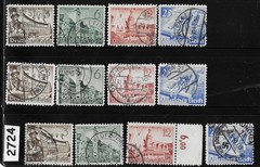 Stamp sets X5 Sc 494-497 Third Reich Germany 1940 Leipzig Spring Fair #2724