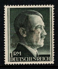 Germany 1945 Castle Obliterate Issue 1m MNH / Signed Richter – S58838