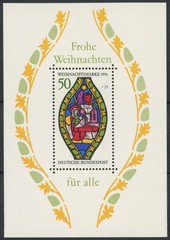Germany 1976 : Christmas – Good Very Fine MNH Sheet