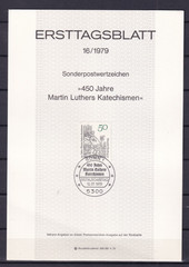 Bundesrepublik ETB 1016 Scott 1296 Martin Luther