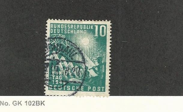 Germany, Postage Stamp, #665 Used, 1949