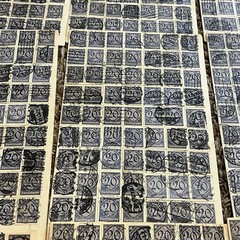 RESELLER’S LOT GERMAN LOT 20pf DIENSTMARKE USED STAMPS HOARDER WORLD WAR I