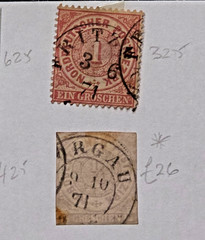 1868-69 North German Confederation Norddeutscher Postbezirk NDP 12 Stamps Lot