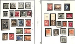 Croatia Stamp Collection in Scott Specialty Album, World War 2, 60 Pages