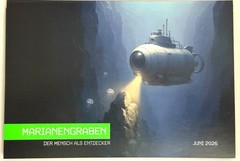 FRG JUNE 2026 MARIANA TRENCH €1.80 SK GREEN MH 135 BOOKLET MiNr. 3975 BUNDLE NEW!!