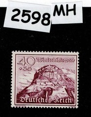 Mint MH stamp Scott B168 1939 Winter relief Culture fund Germany #2598