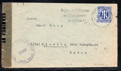 GERMANY, COVER , CENSURADO, REICH #SU-016