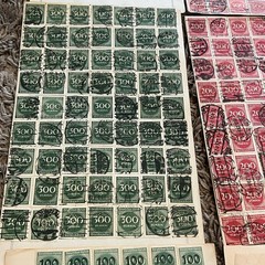 NICE GERMAN MINT AND USED STAMP PICKER LOT WORLD WAR I INFLATION OVPTS