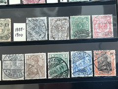 Germany 1872-1900 Fabulous Collection of Used in Stock Sheet 1X6170S