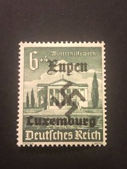 Germany WWII propaganda fantasy ovpt (EUPEN) 6+4 Rpf. MNH /s1 #625