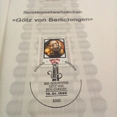 Lot of 12 German Ersttagsblatt First Day Cover Stamp Sheets 1980 Commemorative