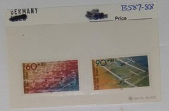 Germany Stamp 60+30 MNH Multi-Color Sports Semi-Postal Deutsche Bundespost