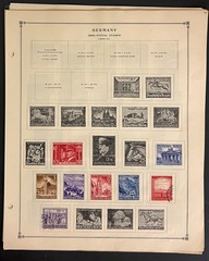 Germany, DDR, & German States Stamp Collection Album Pages Mint & Used ZAYIX