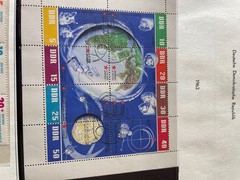 Germany DDR 1962 Space mse 663a + other good blocks cat £128