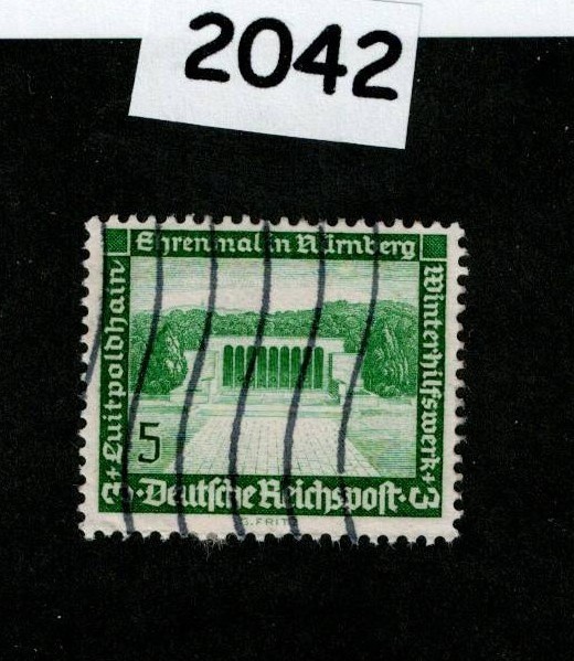 Used stamp Scott B95 1936 Winter relief Culture fund Germany #2042